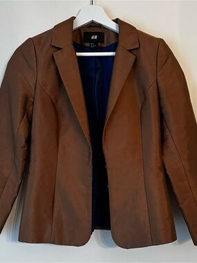 Brown Tailored Blazer